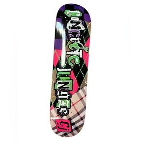 Concrete Jungle Burberry Inspired Skate Deck Design CJ
